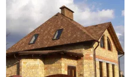 Гибкая черепица Tegola Nordland Альпин терракота купить в краснодаре