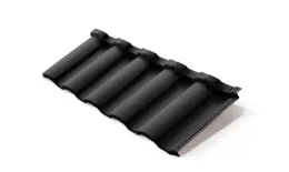 Композитная черепица Metrotile MetroRoman Черный