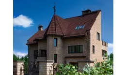 Композитная черепица Metrotile MetroRoman Терракотово-желтый купить в краснодаре