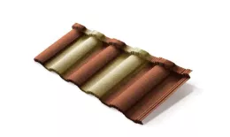 Композитная черепица Metrotile MetroRoman Терракотово-желтый купить в краснодаре