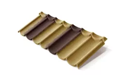 Композитная черепица Metrotile Mistral Цедар-браун купить в краснодаре