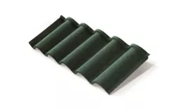 Композитная черепица Metrotile Romana Темно-зеленый купить в краснодаре