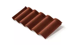 Композитная черепица Metrotile Romana Скарлет купить в краснодаре