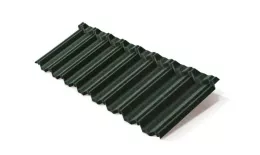Композитная черепица Metrotile MetroClassic Темно-зеленый купить в краснодаре