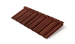 Композитная черепица Metrotile MetroShake II Скарлет купить в краснодаре