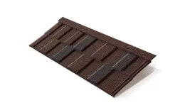 Композитная черепица Metrotile MetroViksen Кофейно-серый купить в краснодаре