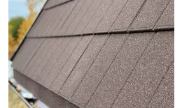 Композитная черепица Metrotile IPanel Красно-черный купить в краснодаре