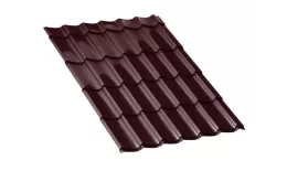 Металлочерепица Ламонтерра-XL VikingMP 0.45 мм RAL 3005 купить в краснодаре
