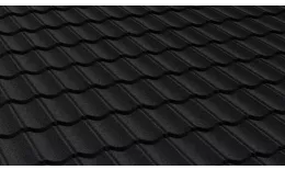 Композитная черепица AeroDek Traditional Черный бриллиант (под заказ) купить в краснодаре