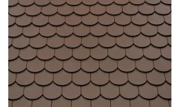 Керамическая черепица Braas Опал Ангоб темно-коричневый купить в краснодаре