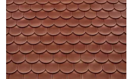 Керамическая черепица Braas Опал Глазурь каштан купить в краснодаре