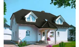 Керамическая черепица Braas Опал Глазурь каштан купить в краснодаре