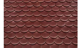 Керамическая черепица Braas Опал Глазурь красный бук купить в краснодаре