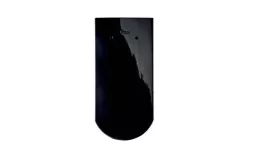 Керамическая черепица Braas Опал Топ-глазурь черный бриллиант купить в краснодаре