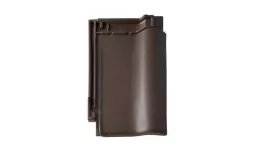 Керамическая черепица Braas Рубин 9V Ангоб темно-коричневый купить в краснодаре