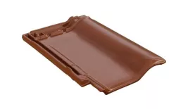 Керамическая черепица Braas Рубин 9V Глазурь каштан купить в краснодаре