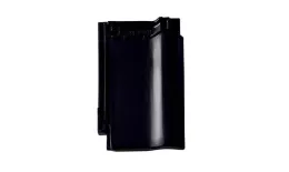 Керамическая черепица Braas Рубин 9V Глазурь глубокий черный купить в краснодаре