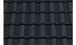 Керамическая черепица Braas Рубин 11V Ангоб антрацит купить в краснодаре