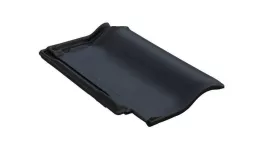 Керамическая черепица Braas Рубин 11V Ангоб антрацит купить в краснодаре