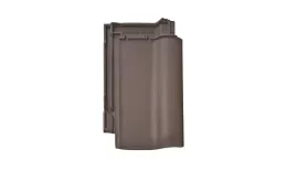 Керамическая черепица Braas Рубин 11V Ангоб темно-коричневый купить в краснодаре