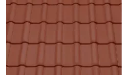 Керамическая черепица Braas Рубин 13V Ангоб медный купить в краснодаре
