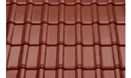 Керамическая черепица Braas Рубин 13V Глазурь каштан купить в краснодаре
