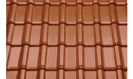 Керамическая черепица Braas Рубин 13V Глазурь красная осень купить в краснодаре