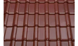 Керамическая черепица Braas Рубин 13V Глазурь красный бук купить в краснодаре