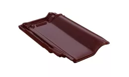 Керамическая черепица Braas Рубин 13V Глазурь красный бук купить в краснодаре