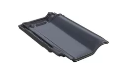 Керамическая черепица Braas Рубин 13V Глазурь королевский серый купить в краснодаре