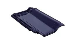 Керамическая черепица Braas Рубин 13V Топ-глазурь синий бриллиант купить в краснодаре