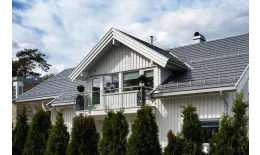 Керамическая черепица Braas Турмалин Глазурь каштан купить в краснодаре