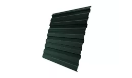 Профнастил Grand Line С10 R GreenCoat Pural Matt 0,5 мм RAL 6020 Хромовая зелень купить в краснодаре