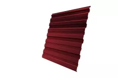 Профнастил Grand Line С10 R Satin 0,5 мм RAL 3011 Коричнево-красный купить в краснодаре