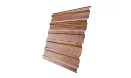 Профнастил Grand Line С20R Print Elite 0,45 мм Nutwood Орех купить в краснодаре