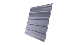 Профнастил Grand Line С20 R Satin 0,5 мм RAL 7004 Сигнальный серый купить в краснодаре