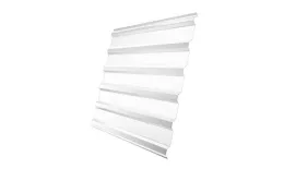 Профнастил Grand Line С20 R Полиэстер 0,45 мм RAL 9003 Сигнальный белый купить в краснодаре