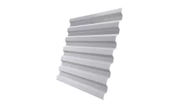 Профнастил Grand Line С21 R GreenCoat Pural Matt 0,5 мм RR 21 Светло-серый купить в краснодаре