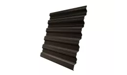 Профнастил Grand Line НС35 R GreenCoat Pural Matt 0,5мм RAL 8019 Темно-коричневый купить в краснодаре