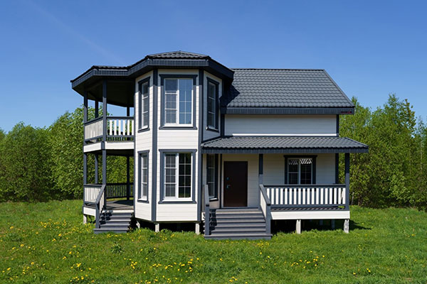 частный дом фасад